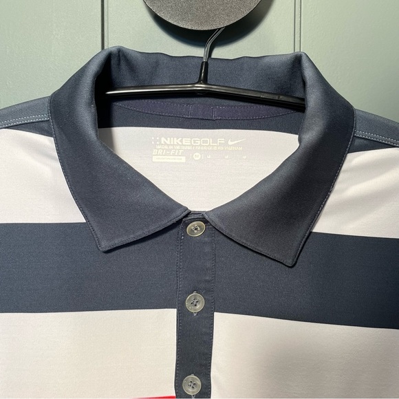 🏷️ 2/$25 - Nike DRI-FIT Golf Polo Shirt - Men’s Medium - Picture 4 of 6